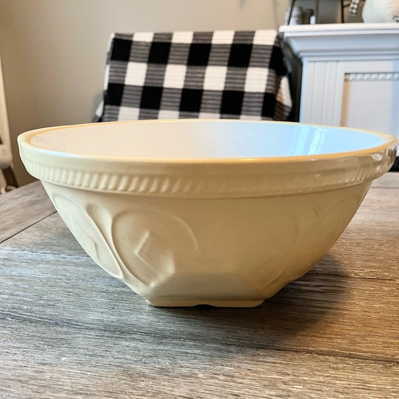 Vintage 1930s Kitchen T G Green Church Gresley England Patterned Mixing Bowl - Picture 1 of 5